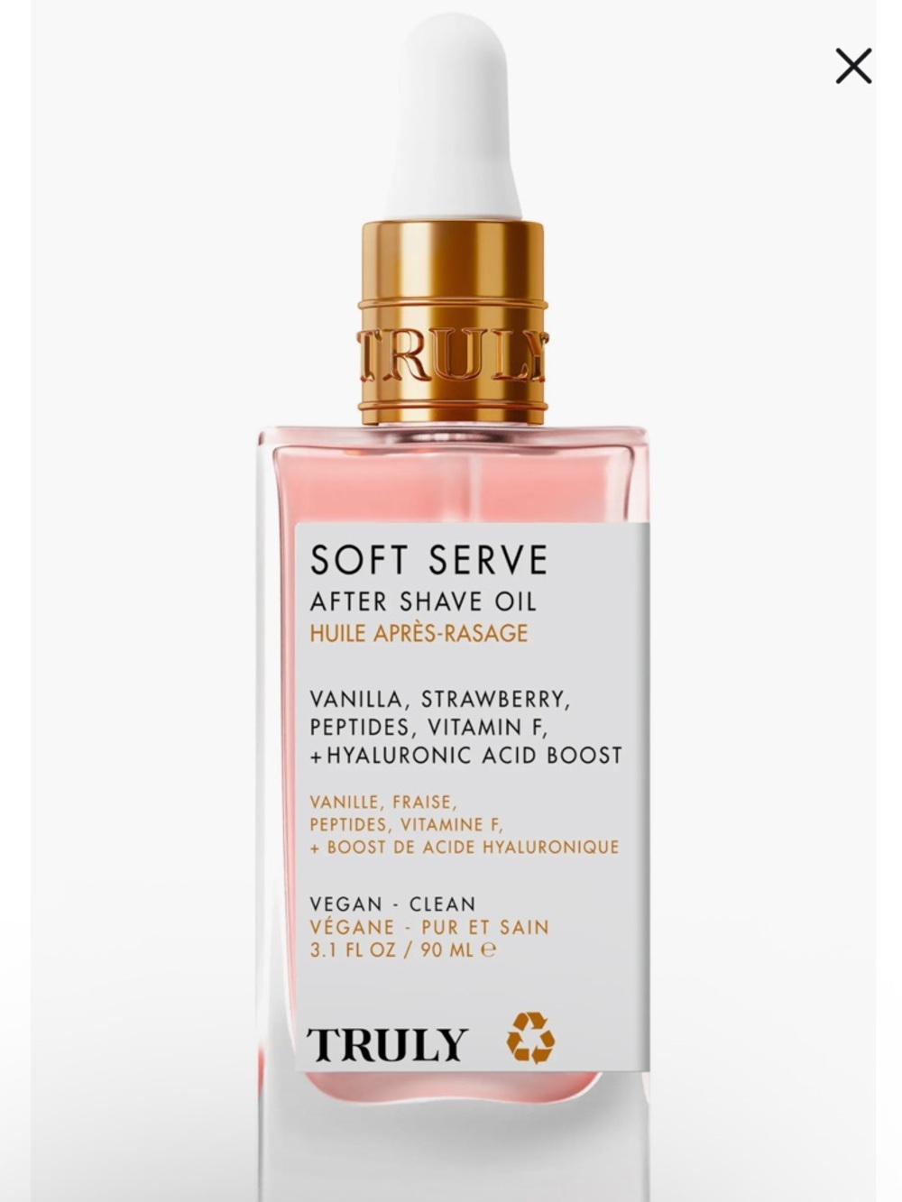 TRULY | After Shave Oil | Soft Serve | 90mL